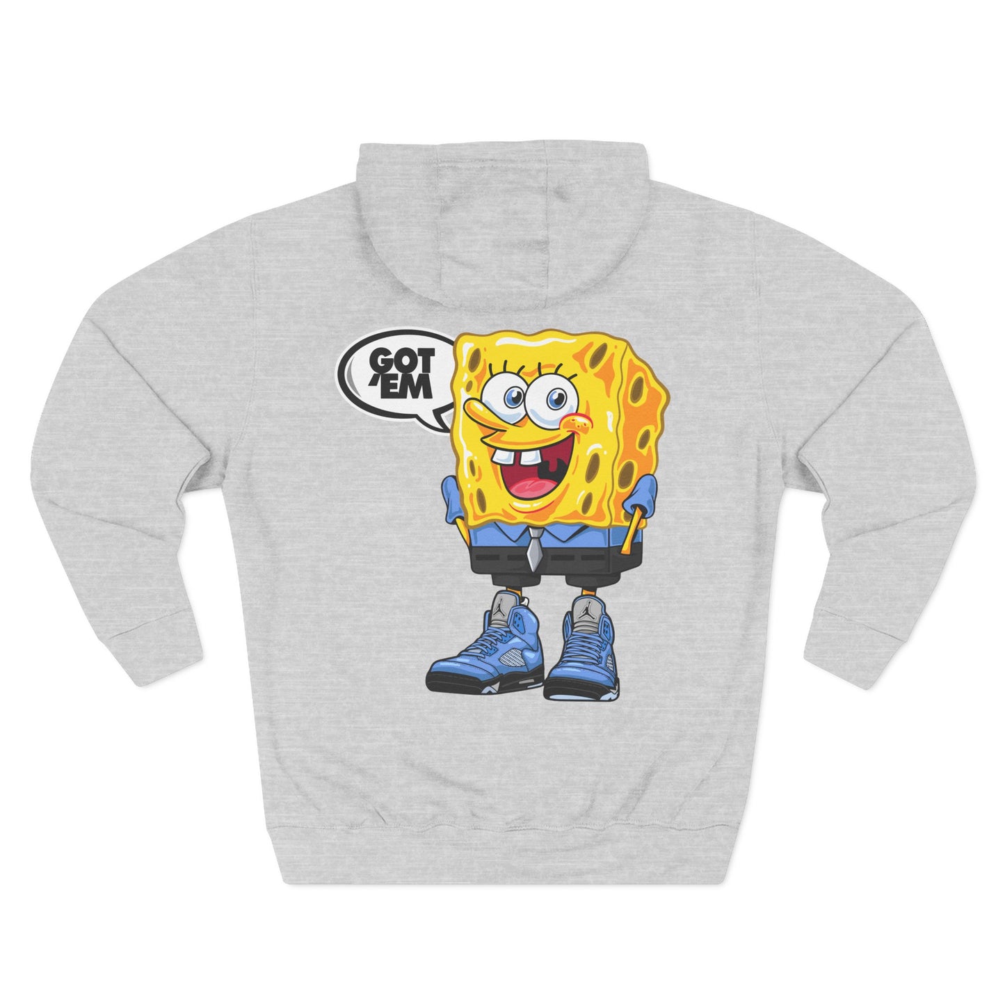 Zesty SpongeBob Fleece Hoodie - Fun, Comfortable Apparel for Kids & Teens