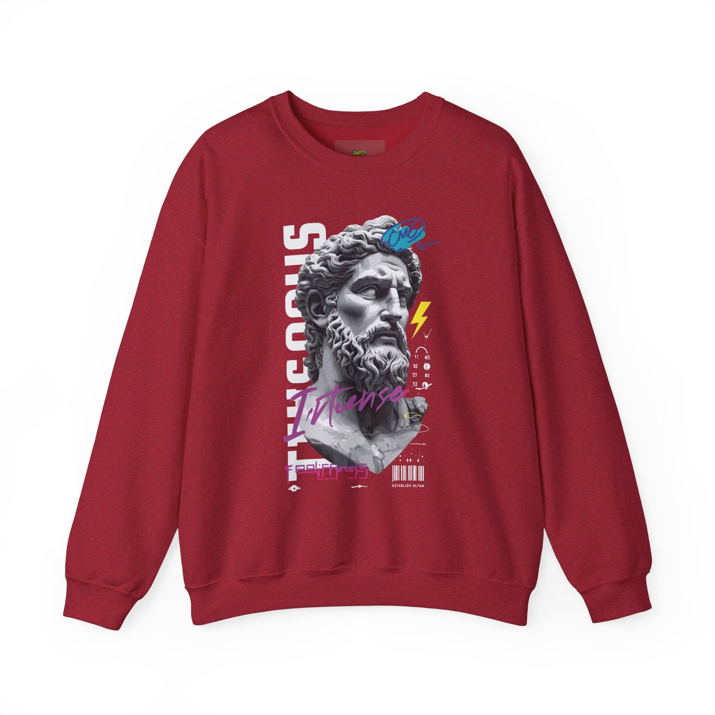 Intense Vintage Style Crewneck Sweatshirt - Unisex Heavy Blend™