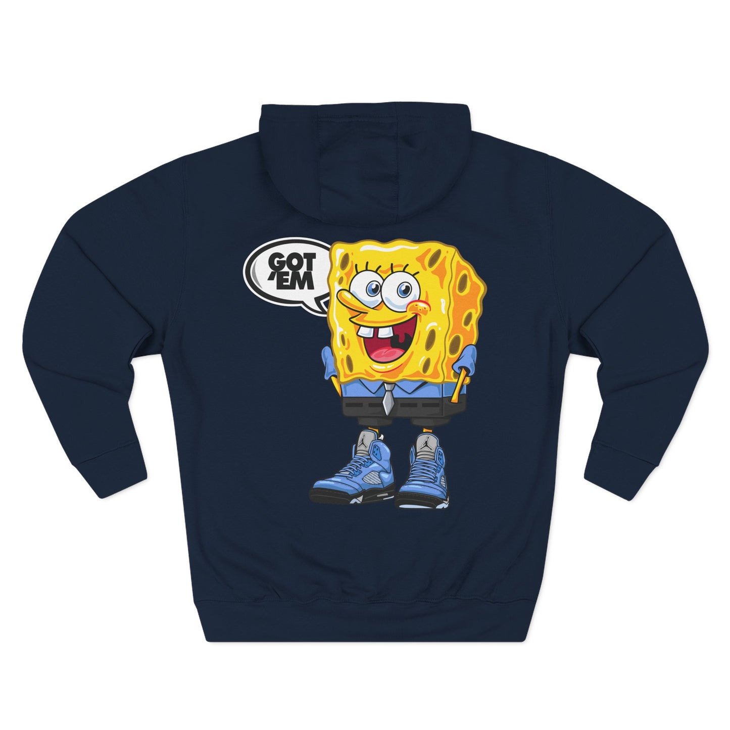Zesty SpongeBob Fleece Hoodie - Fun, Comfortable Apparel for Kids & Teens
