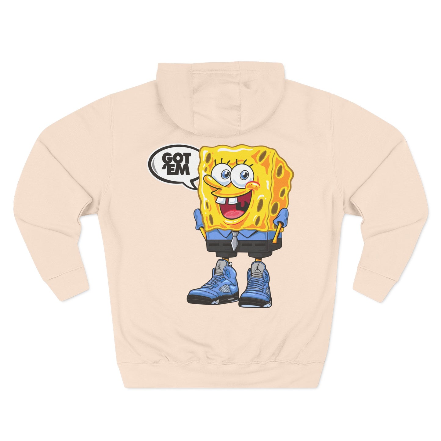 Zesty SpongeBob Fleece Hoodie - Fun, Comfortable Apparel for Kids & Teens