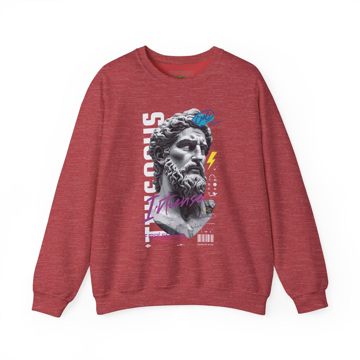 Intense Vintage Style Crewneck Sweatshirt - Unisex Heavy Blend™
