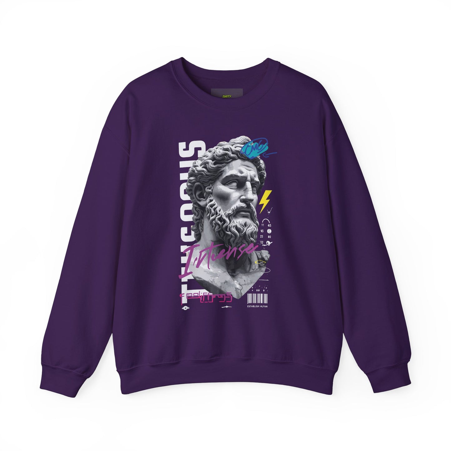 Intense Vintage Style Crewneck Sweatshirt - Unisex Heavy Blend™