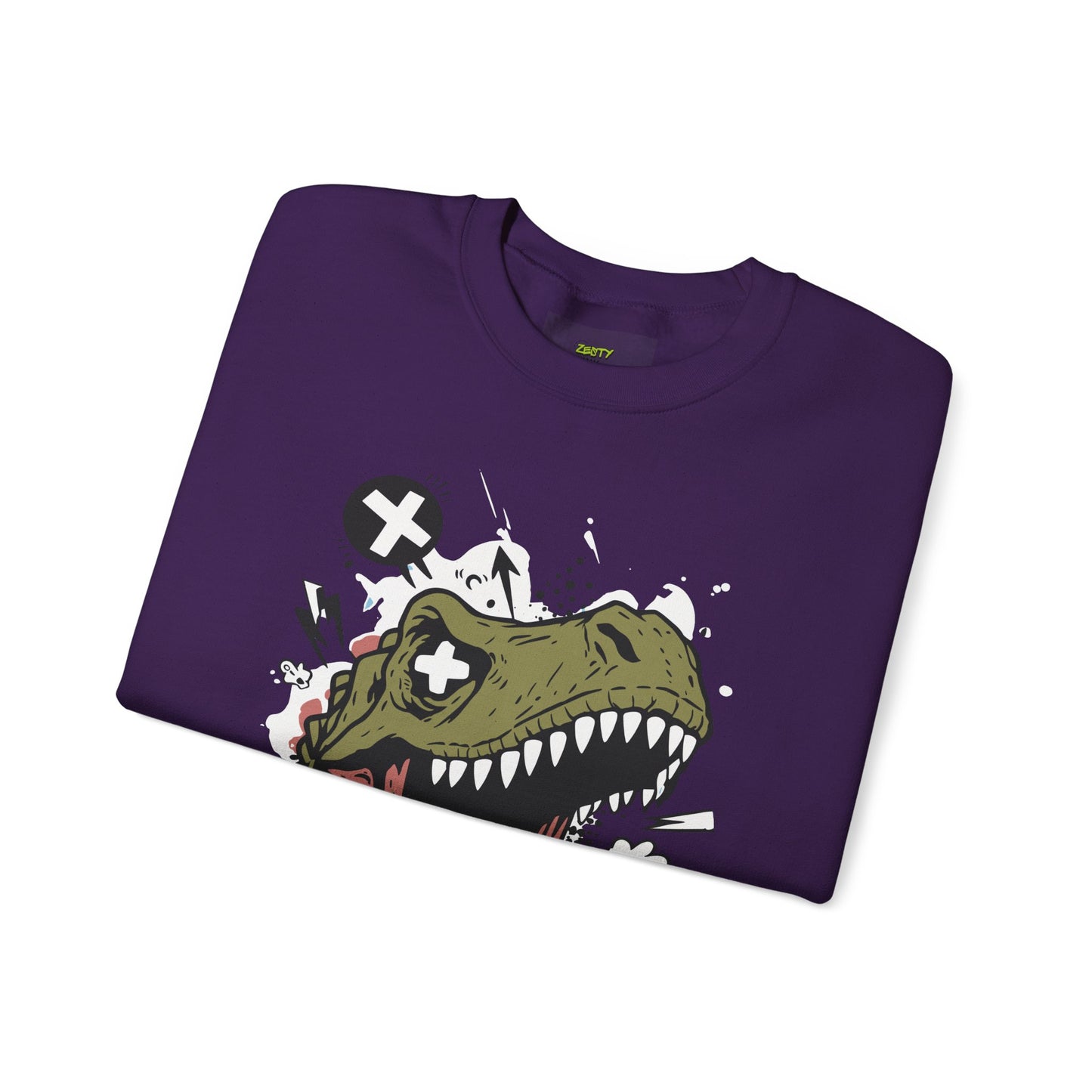 Dinosaur Graphic Crewneck Sweatshirt - Unisex Heavy Blend™