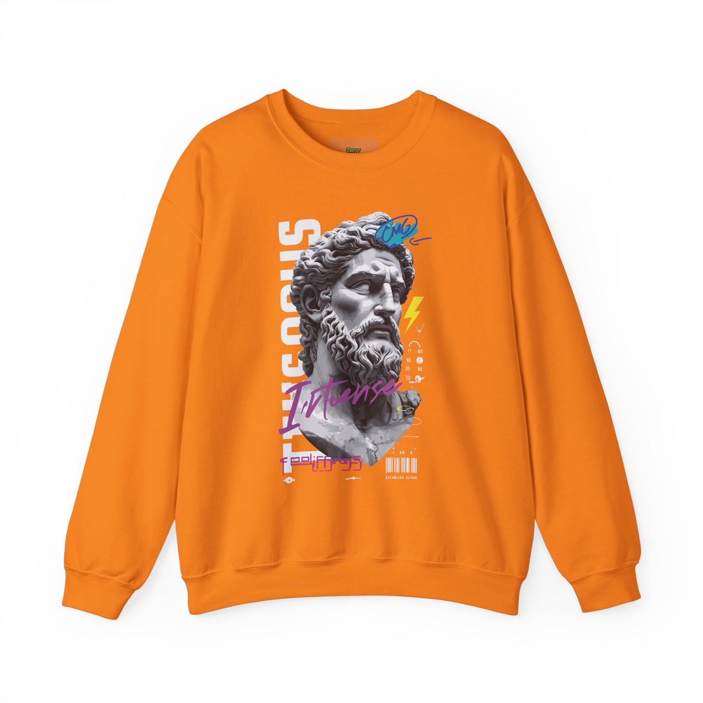 Intense Vintage Style Crewneck Sweatshirt - Unisex Heavy Blend™