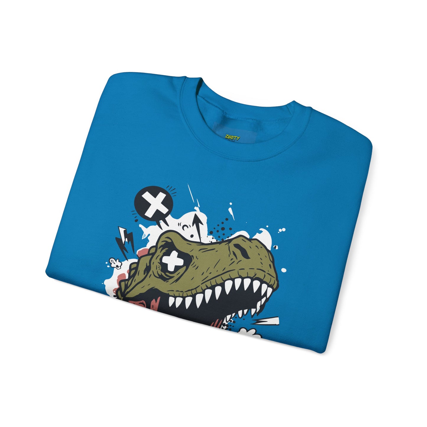 Dinosaur Graphic Crewneck Sweatshirt - Unisex Heavy Blend™