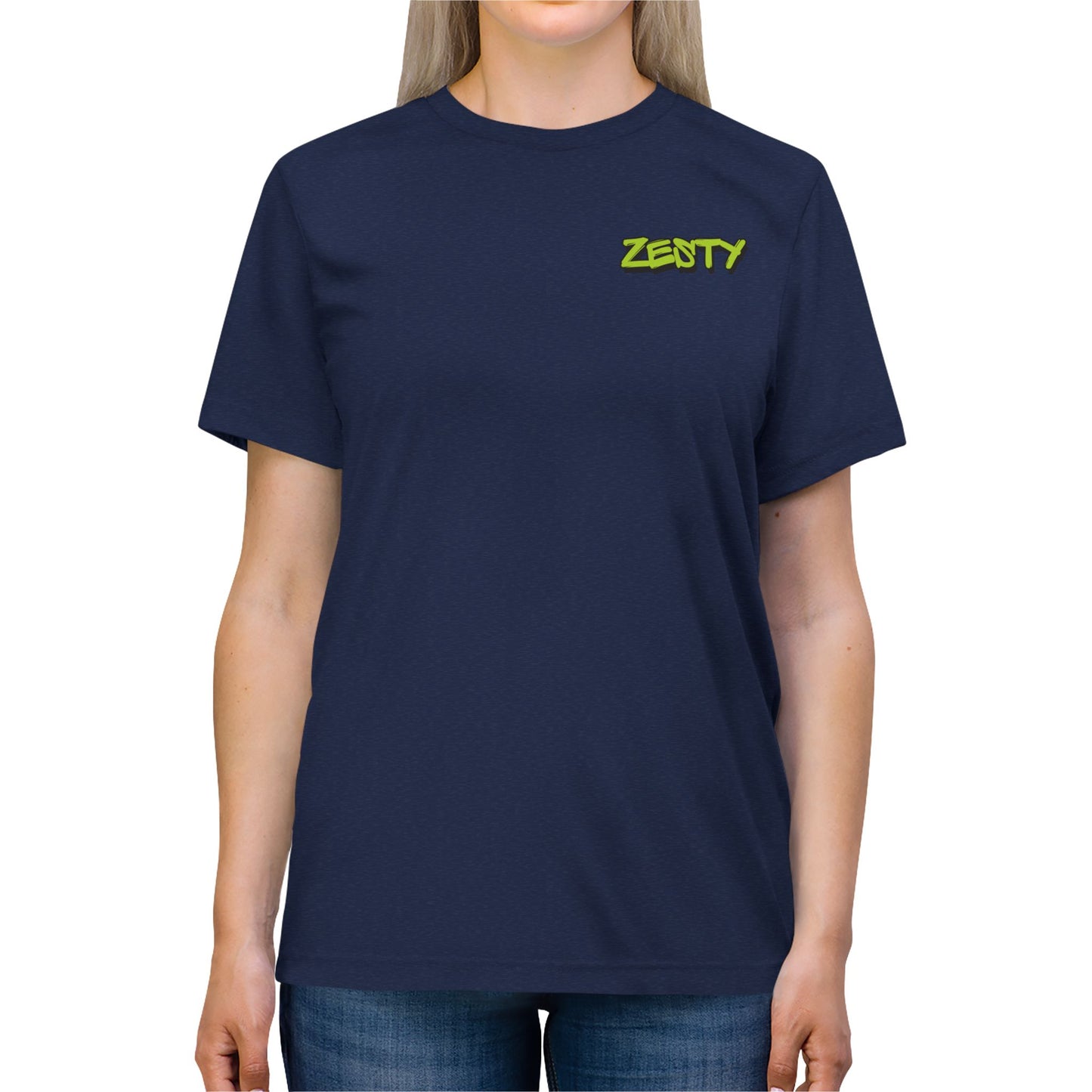Zesty Rose Unisex Triblend Tee | Graphic Tee, Casual Wear, Everyday Style, Gift for Friends, Birthday Present