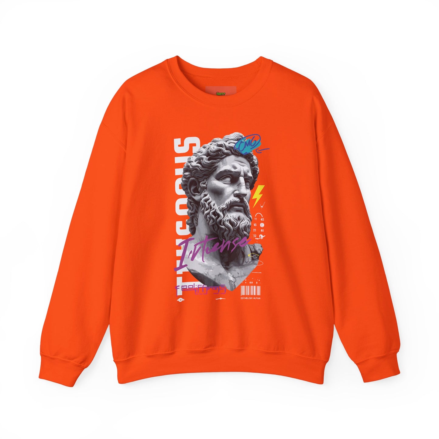 Intense Vintage Style Crewneck Sweatshirt - Unisex Heavy Blend™