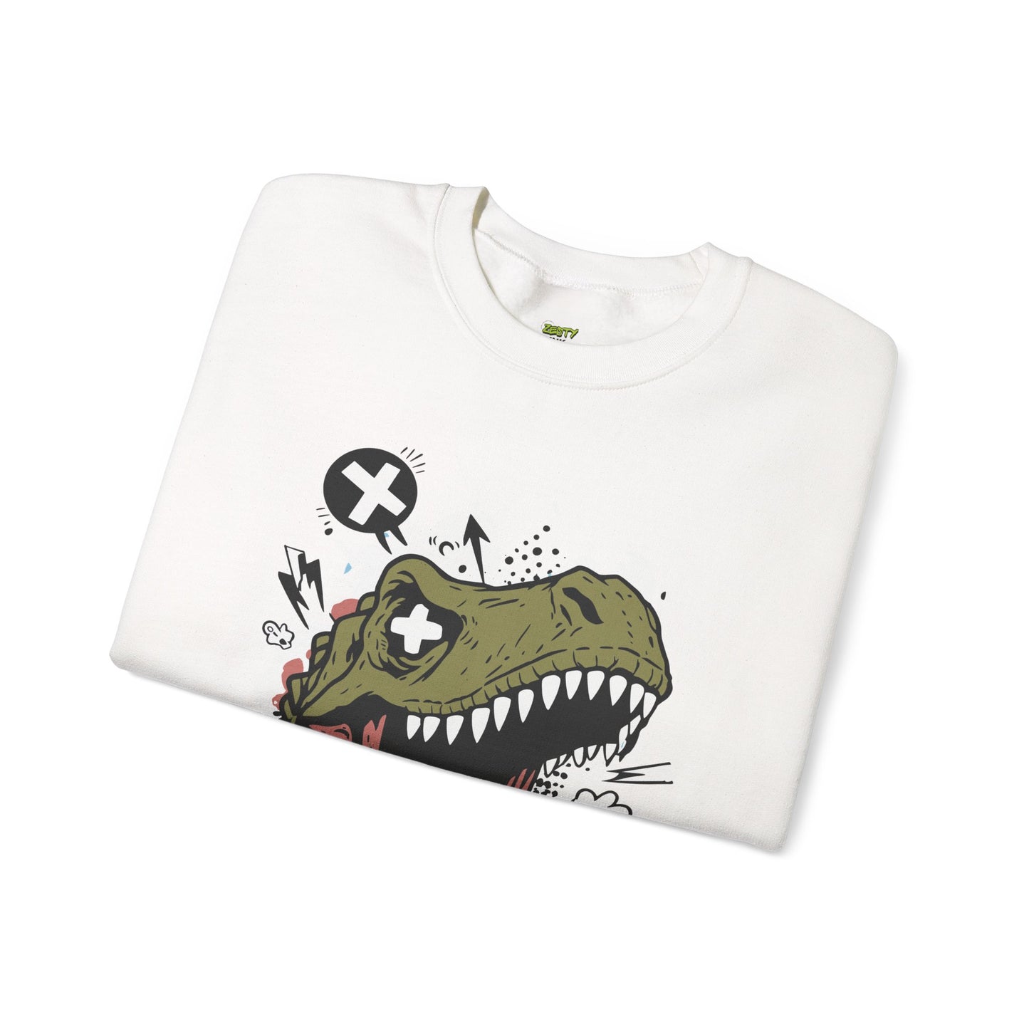 Dinosaur Graphic Crewneck Sweatshirt - Unisex Heavy Blend™