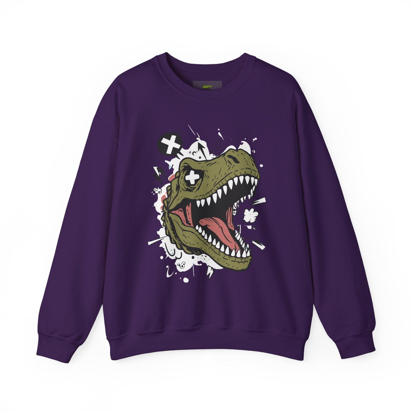 Dinosaur Graphic Crewneck Sweatshirt - Unisex Heavy Blend™