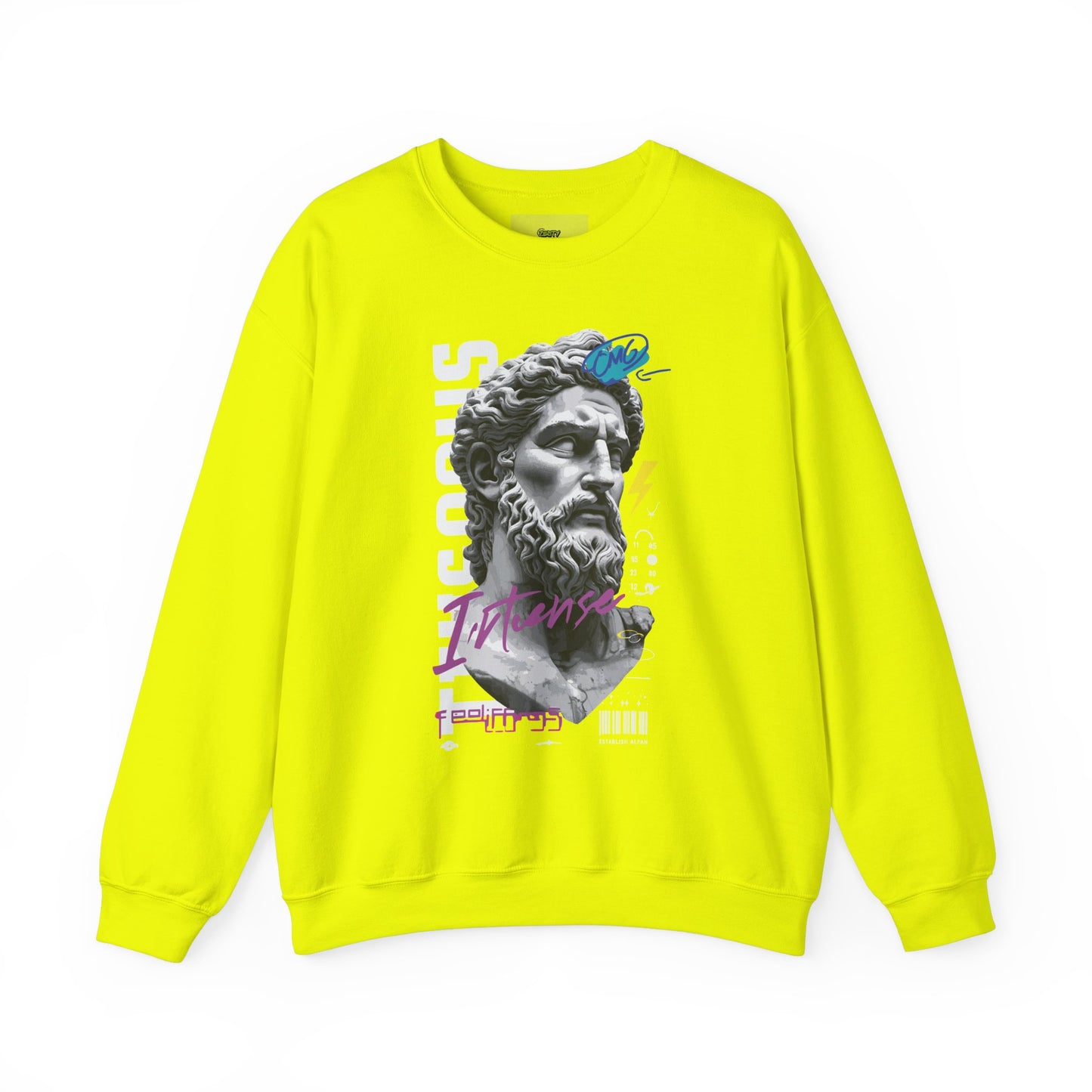 Intense Vintage Style Crewneck Sweatshirt - Unisex Heavy Blend™