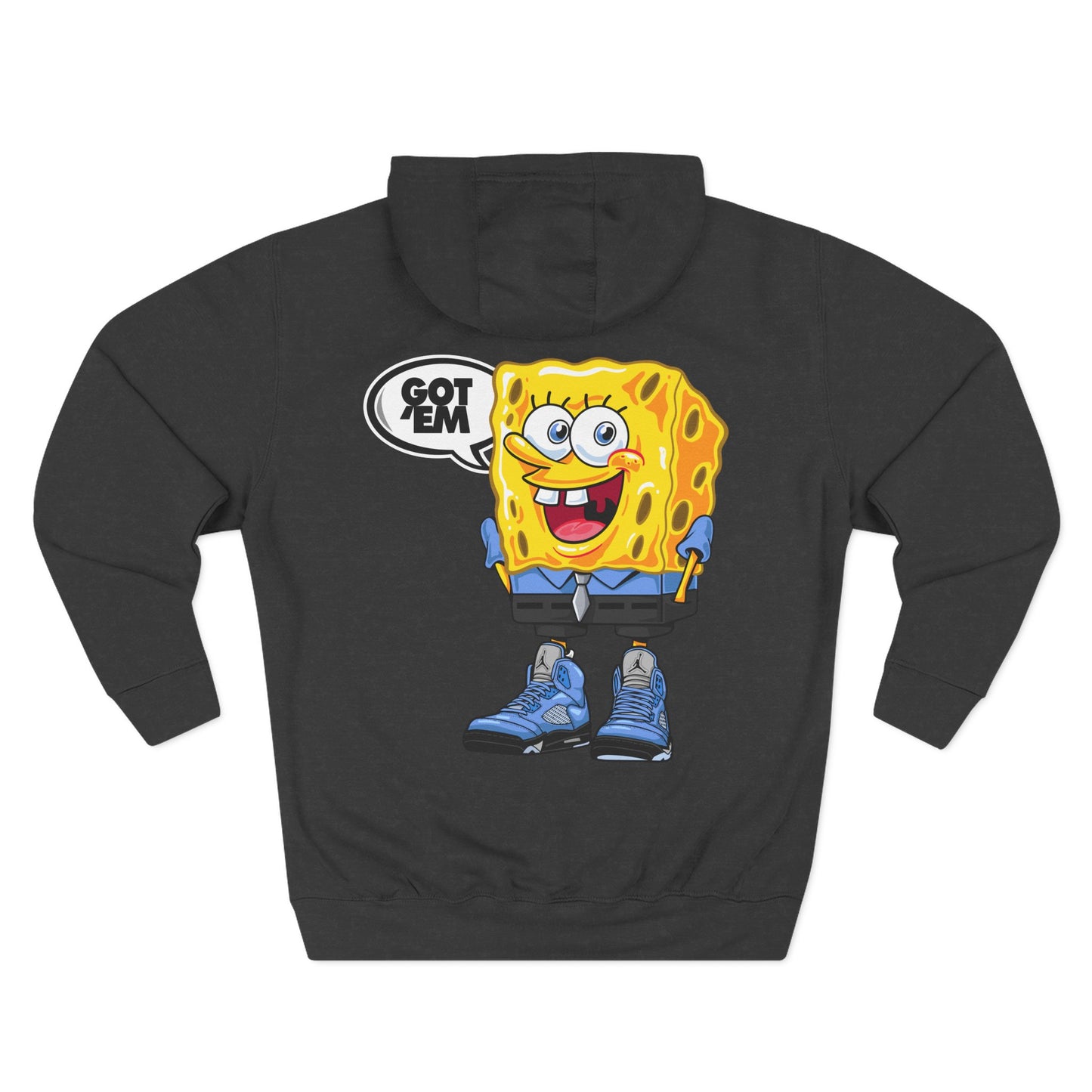 Zesty SpongeBob Fleece Hoodie - Fun, Comfortable Apparel for Kids & Teens