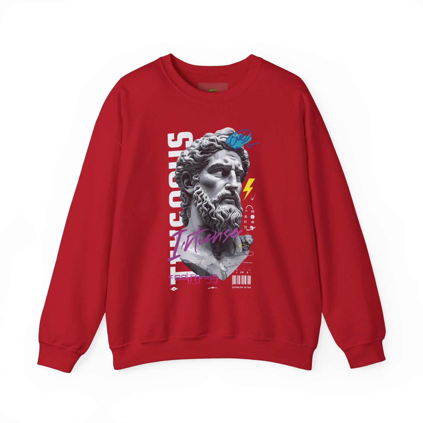 Intense Vintage Style Crewneck Sweatshirt - Unisex Heavy Blend™