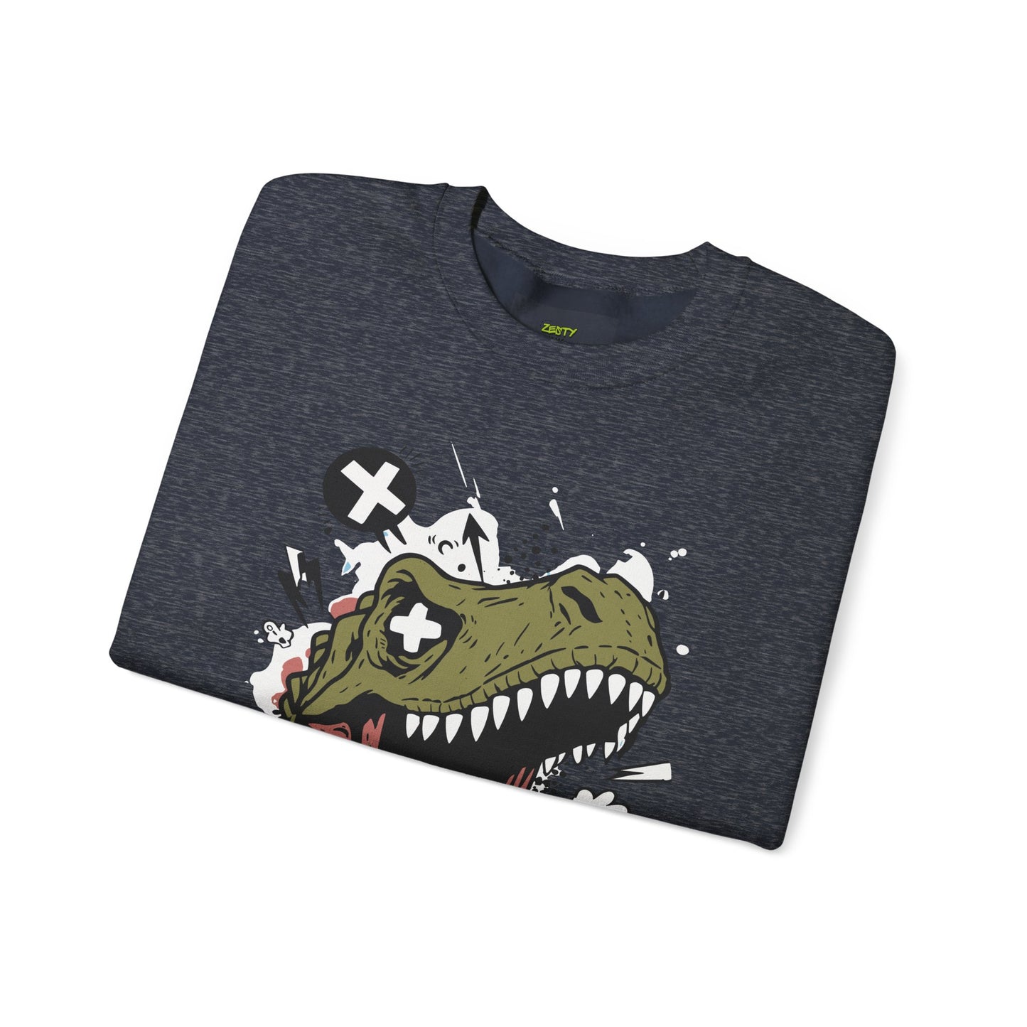 Dinosaur Graphic Crewneck Sweatshirt - Unisex Heavy Blend™
