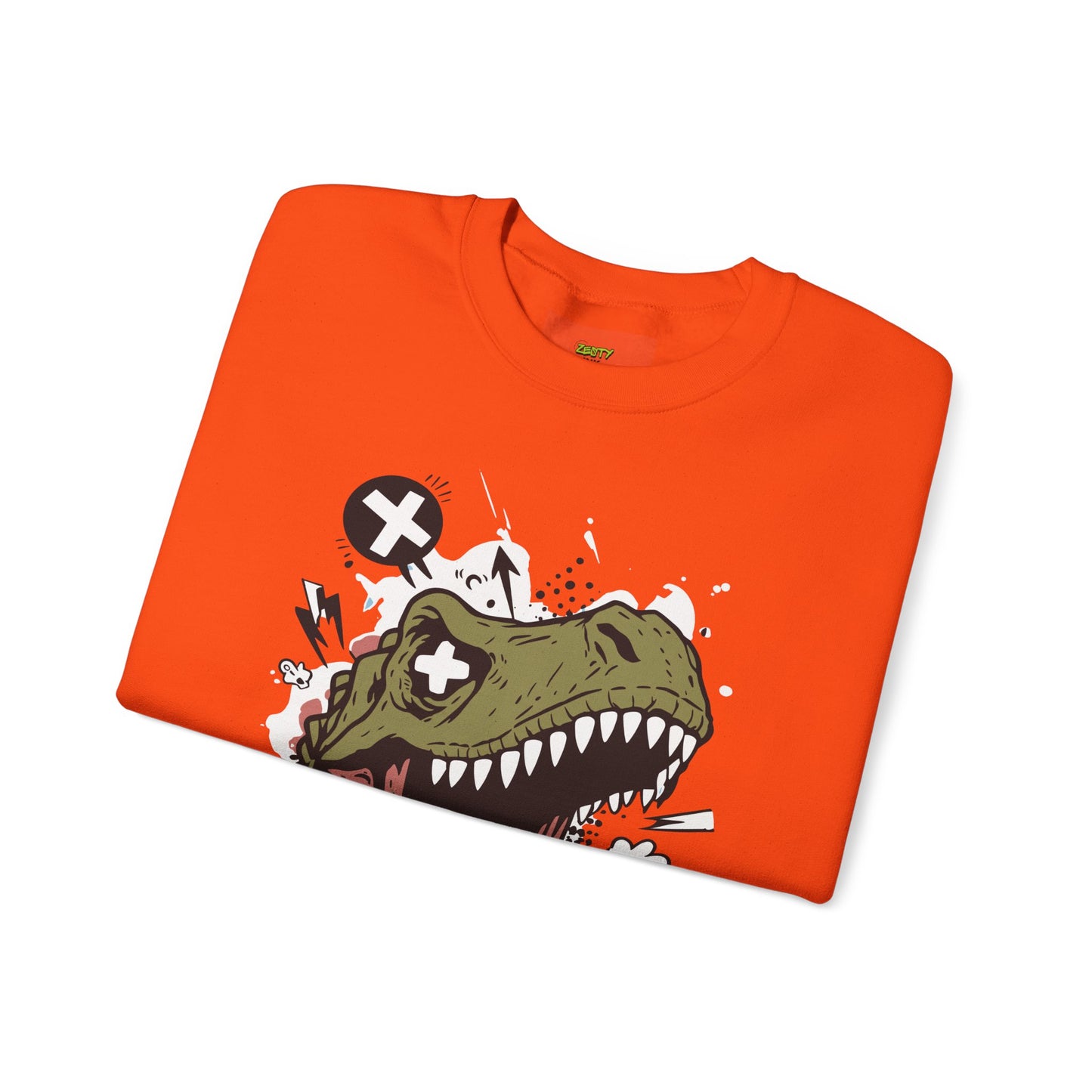 Dinosaur Graphic Crewneck Sweatshirt - Unisex Heavy Blend™