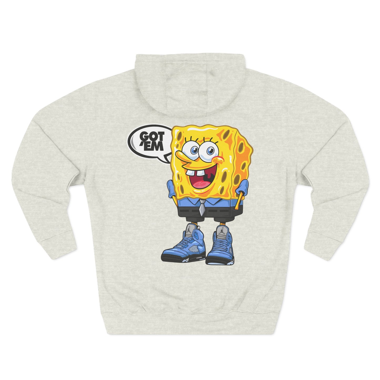 Zesty SpongeBob Fleece Hoodie - Fun, Comfortable Apparel for Kids & Teens