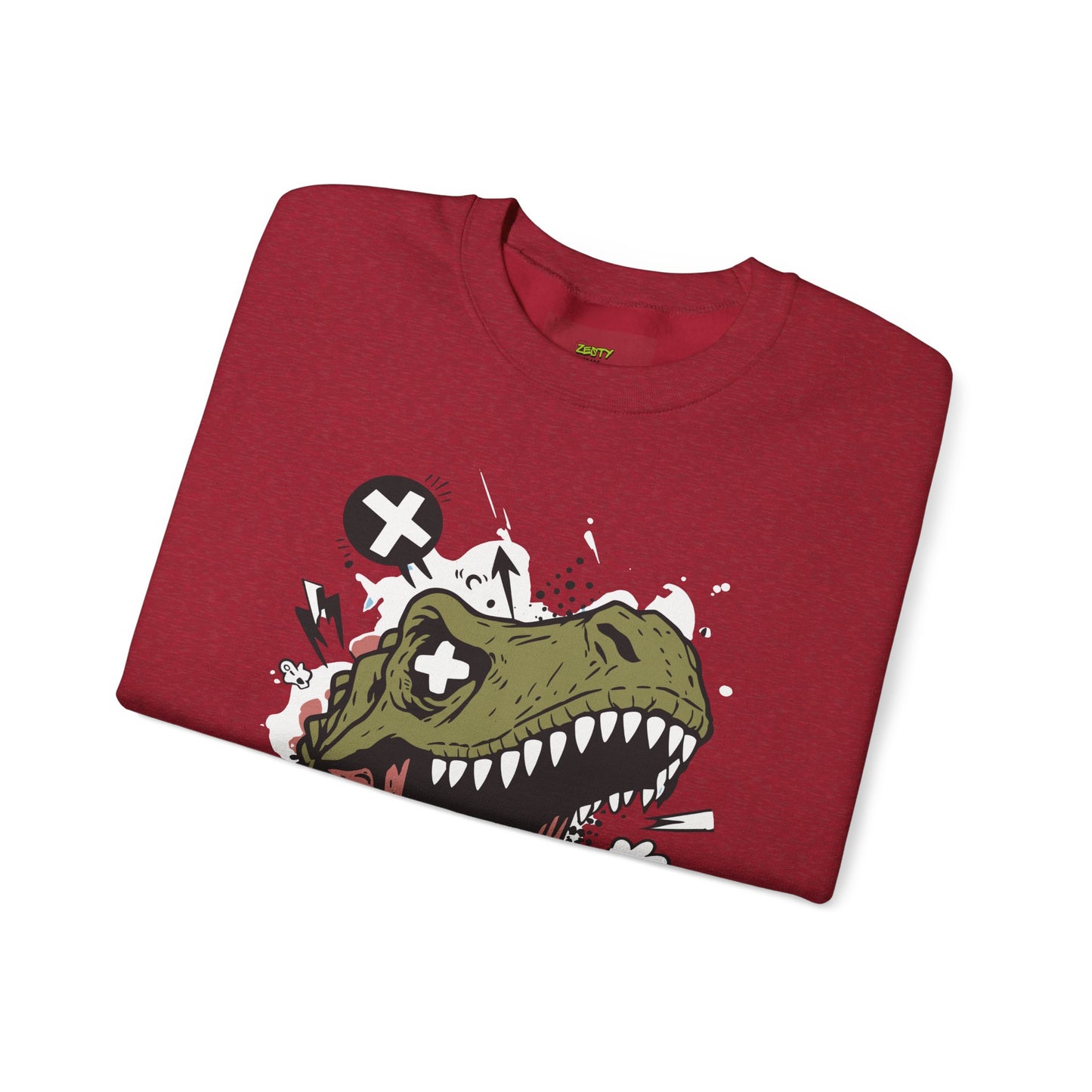 Dinosaur Graphic Crewneck Sweatshirt - Unisex Heavy Blend™