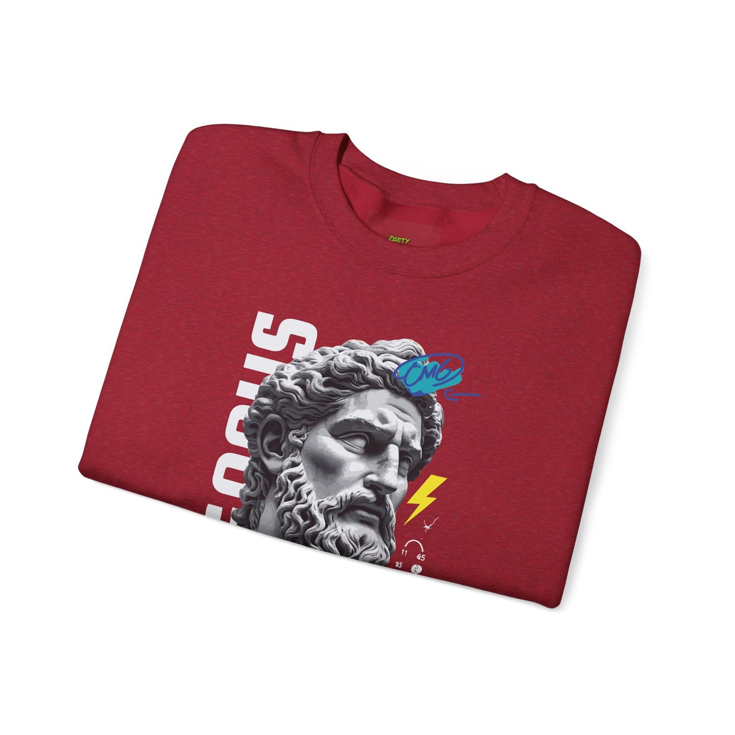Intense Vintage Style Crewneck Sweatshirt - Unisex Heavy Blend™