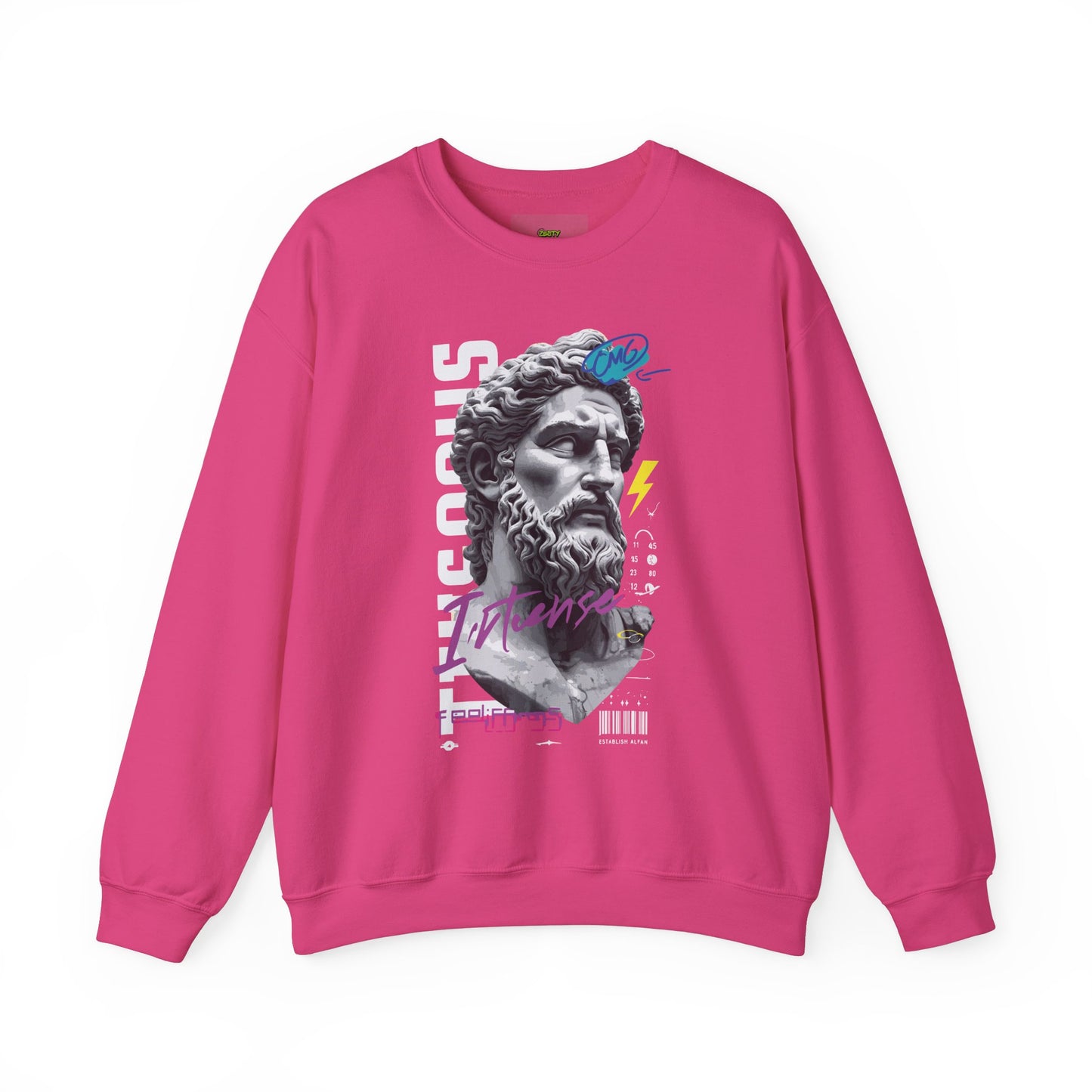 Intense Vintage Style Crewneck Sweatshirt - Unisex Heavy Blend™