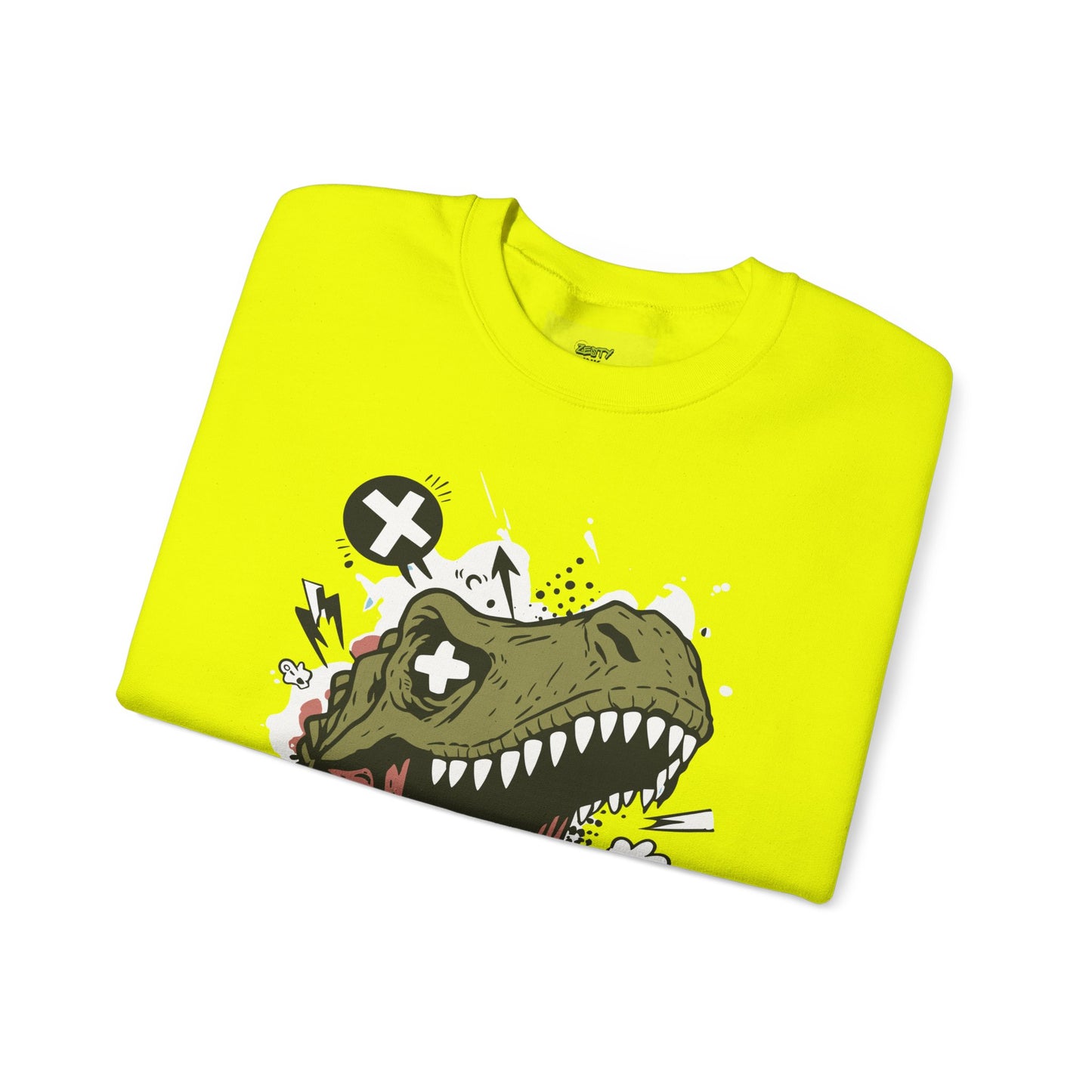 Dinosaur Graphic Crewneck Sweatshirt - Unisex Heavy Blend™