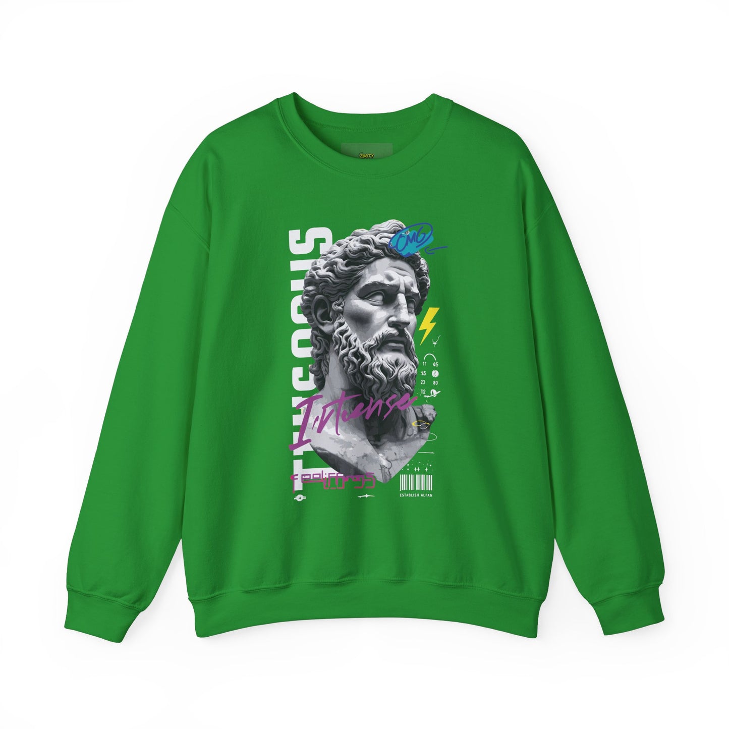 Intense Vintage Style Crewneck Sweatshirt - Unisex Heavy Blend™