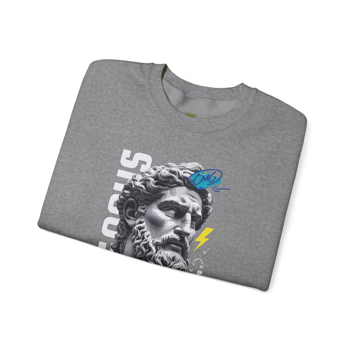 Intense Vintage Style Crewneck Sweatshirt - Unisex Heavy Blend™