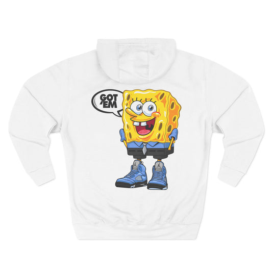 Zesty SpongeBob Fleece Hoodie - Fun, Comfortable Apparel for Kids & Teens
