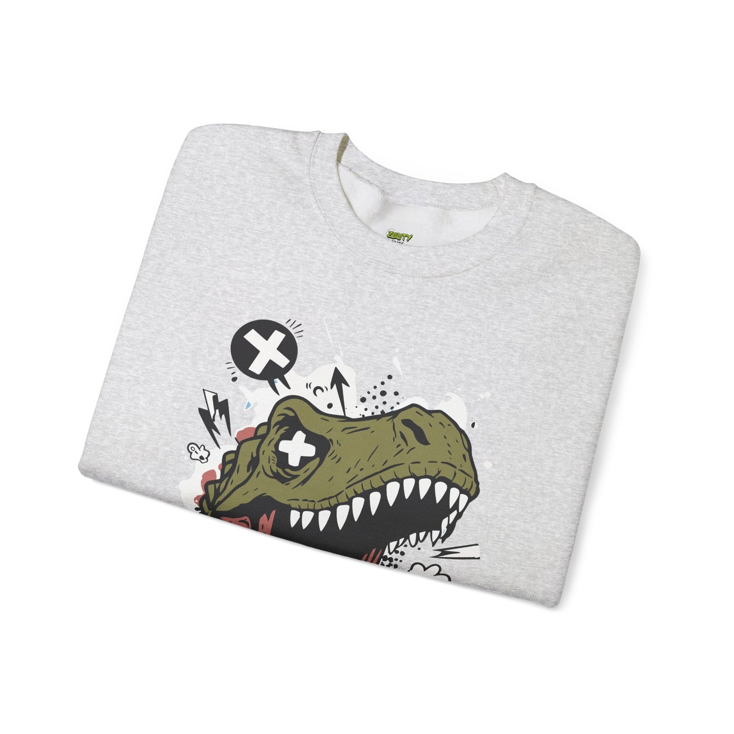 Dinosaur Graphic Crewneck Sweatshirt - Unisex Heavy Blend™