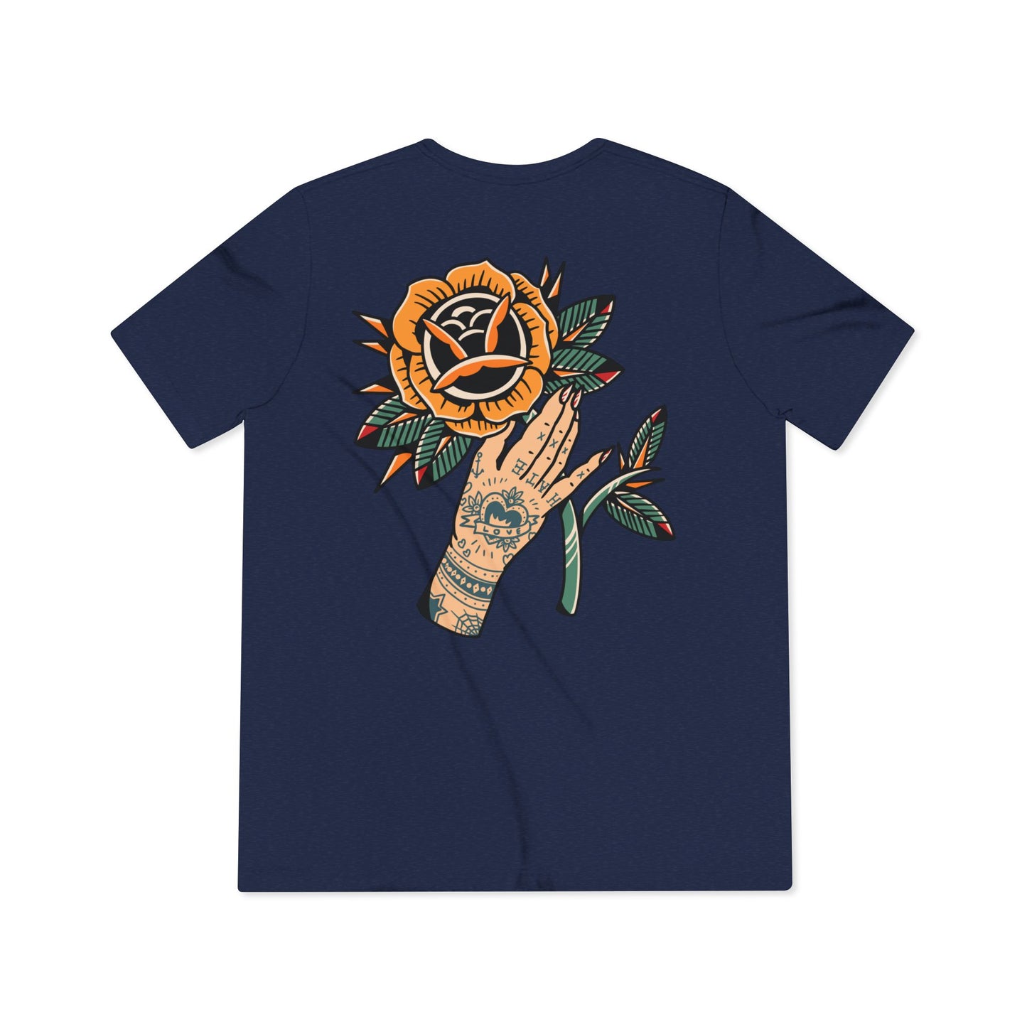 Zesty Rose Unisex Triblend Tee | Graphic Tee, Casual Wear, Everyday Style, Gift for Friends, Birthday Present