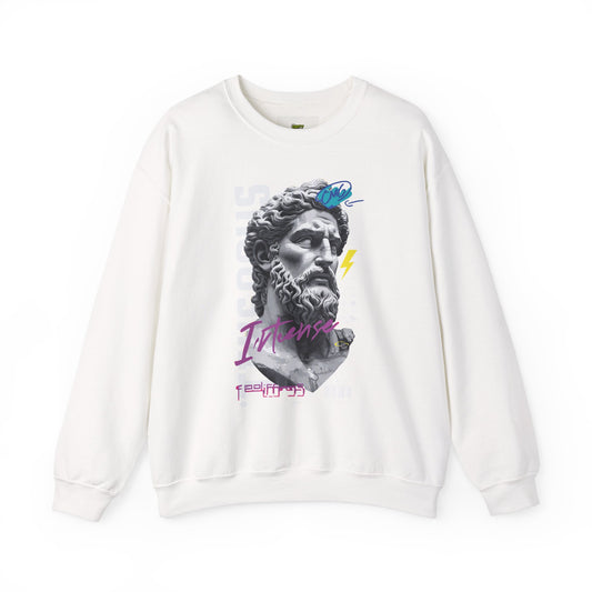 Intense Vintage Style Crewneck Sweatshirt - Unisex Heavy Blend™