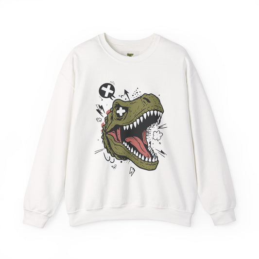 Dinosaur Graphic Crewneck Sweatshirt - Unisex Heavy Blend™