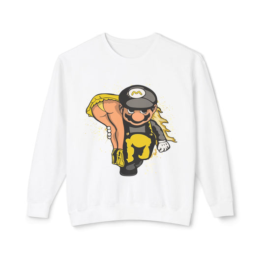 Unisex Lightweight Crewneck Sweatshirt - Retro Gamer